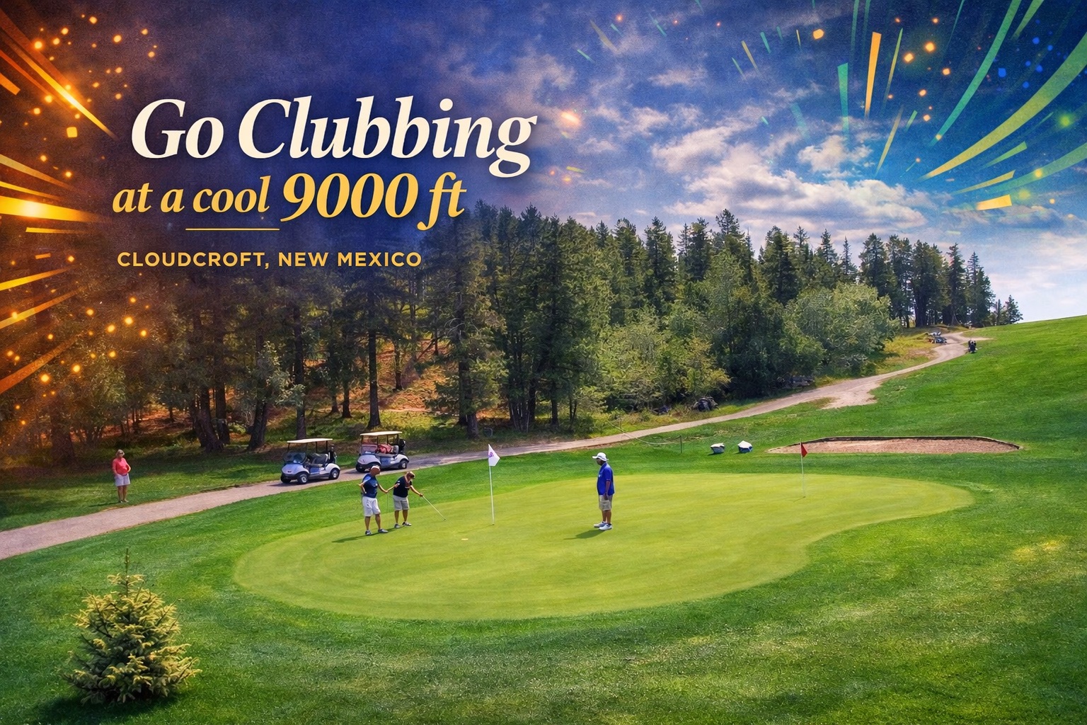 Go Clubbing — Cloudcroft Golf Course